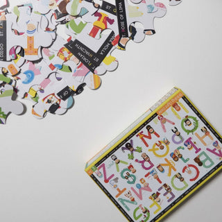 Saints & Symbols Alphabet Giant Floor Puzzle 24" x 36"