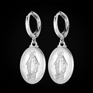 Miraculous Medal Earrings