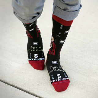 Archbishop Fulton Sheen Adult Socks
