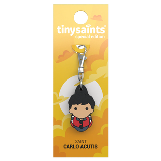 Saint Carlo Acutis Tiny Saint Charm