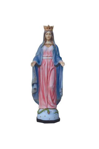Our Lady of Sorrows Triptych in Color 11"