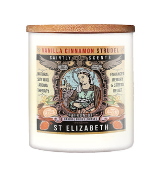 St. Elizabeth Vanilla Cinnamon Strudel Scented Candle