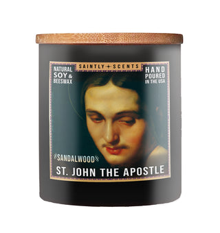 St. John the Apostle Sandalwood Scented Candle