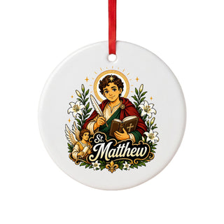 St. Matthew the Evangelist Ceramic Ornament