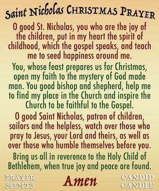 St. Nicholas Christmas Scented candles