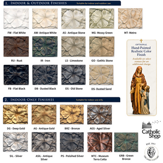 Fourteen Stations of the Cross - Complete Set of Chapel Wall Plaques