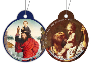 St. Christopher Motorist Car Air Freshener