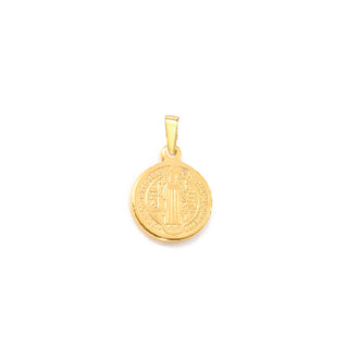 Small Gold Plated Saint Benedict's Medal