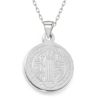Stainless Steel St. Benedict Medal