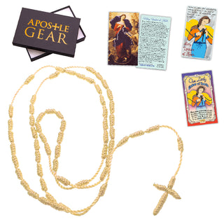 Undoer of Knots Cord Rosary