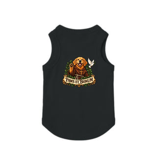 Paws et Bonum Dog Tank - Golden Retriever Friar 1 - Black