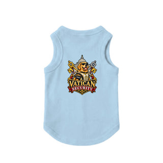Vatican Security Dog Tank - Golden Retriever with Keys - Chill
