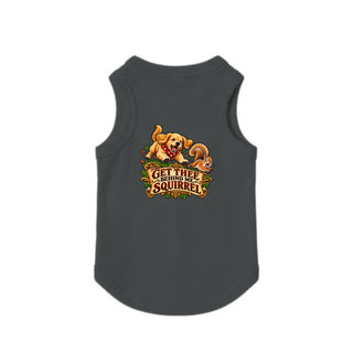 Get Thee Behind Me, Squirrel Dog Tank - Granite Heather