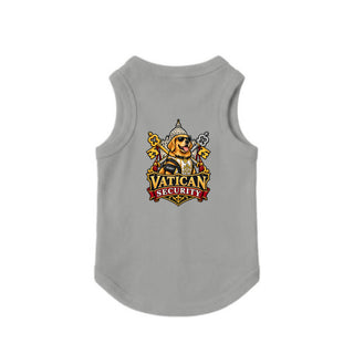 Vatican Security Dog Tank - Golden Retriever with Keys - Heather