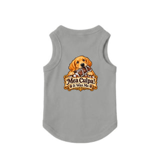 Mea Culpa, It Was Me Dog Tank - Heather