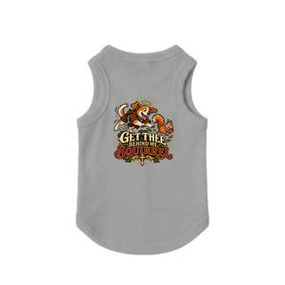 Get Thee Behind Me, Squirrel Dog Tank - Friar Dog - Heather