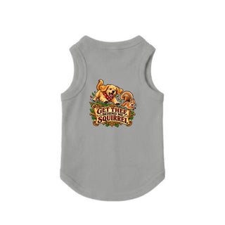 Get Thee Behind Me, Squirrel Dog Tank - Heather
