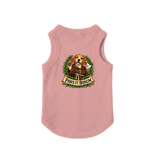 Paws et Bonum Dog Tank - Beagle Friar - Mauvelous
