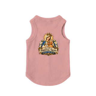 Our Lady of Perpetual Treats, Pray for Me Dog Tank - Mauvelous