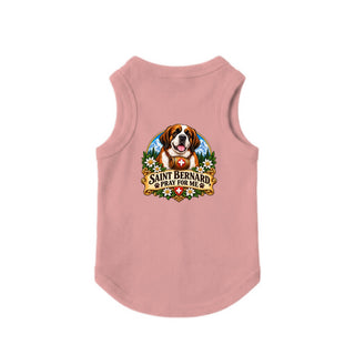 Saint Bernard, Pray for Me Dog Tank - Mauvelous