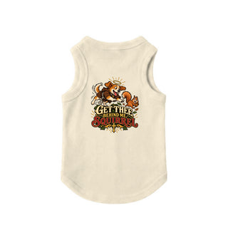 Get Thee Behind Me, Squirrel Dog Tank - Friar Dog - Natural