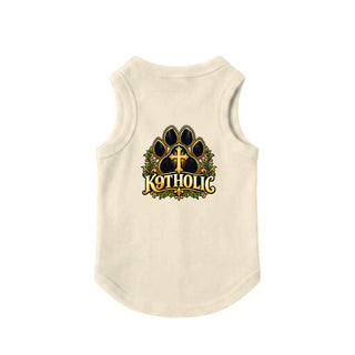 K9tholic Dog Tank - Natural