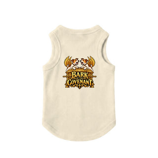 Bark of the Covenant Dog Tank - Jack Russells - Natural