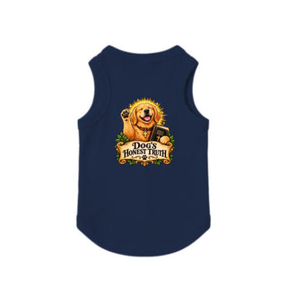 Dog's Honest Truth Dog Tank - Navy