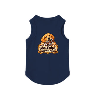 Mea Culpa, It Was Me Dog Tank - Navy