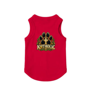 K9tholic Dog Tank - Red