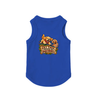 Get Thee Behind Me, Squirrel Dog Tank - Royal