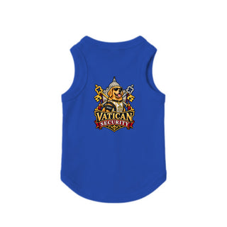 Vatican Security Dog Tank - Golden Retriever with Keys - Royal