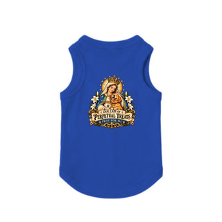 Our Lady of Perpetual Treats, Pray for Me Dog Tank - Royal