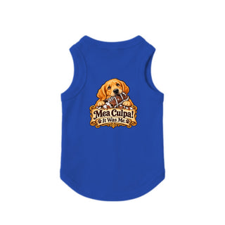 Mea Culpa, It Was Me Dog Tank - Royal