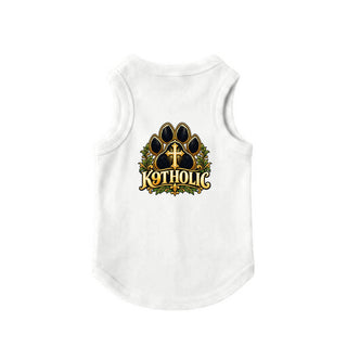 K9tholic Dog Tank - White