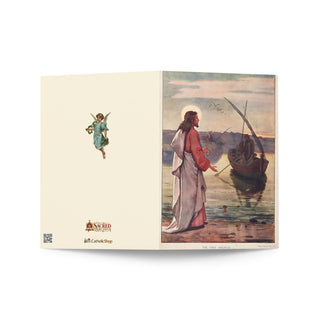 Graduation Card - The First Disciples Vintage Bible Print: outside