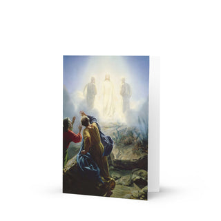 Graduation Card - The Transfiguration by Carl Bloch: front