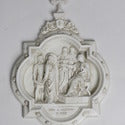 Chapel Wall Plaque Station #1 Statue - 19-inch