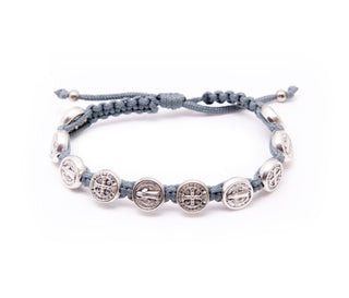 St. Benedict Bracelet - Grey
