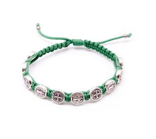 St. Benedict Bracelet - Green