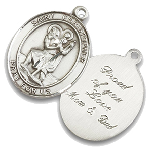 Catholic saint hot sale medals bulk