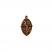 Vintage Bronze 4-Way Medal with Crucifix - Medium