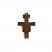Vintage Bronze San Damiano Cross with Assisi Prayer - Small