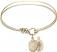 Miraculous Medal Bangle Bracelet