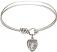 Miraculous Medal Bangle Bracelet