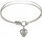 Miraculous Medal Bangle Bracelet