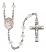 Blessed Herman the Cripple Engravable Rosary with Crystal Beads