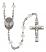 Divino Nino Engravable Rosary with Crystal Beads