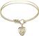 Miraculous Medal Bangle Bracelet