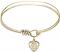 Miraculous Medal Bangle Bracelet